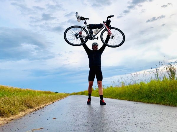 Morgendliche Felder mit Blick Richtung Frankfurt