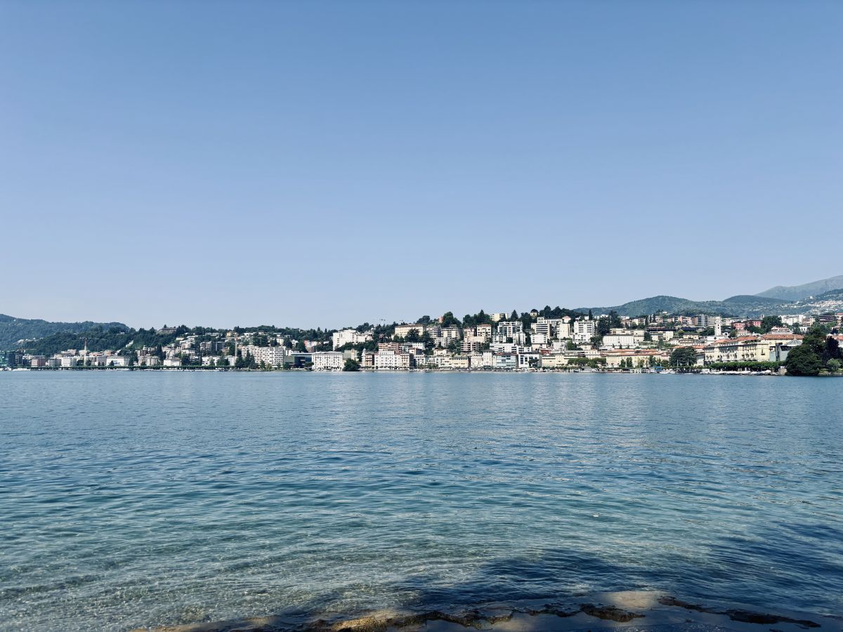 Baden am Luganersee in der Schweiz