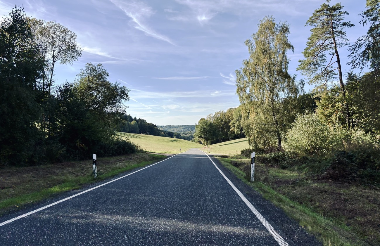 Overnighter durch Rhön, Spessart und Odenwald: Fahrradtour von Fulda nach Mannheim